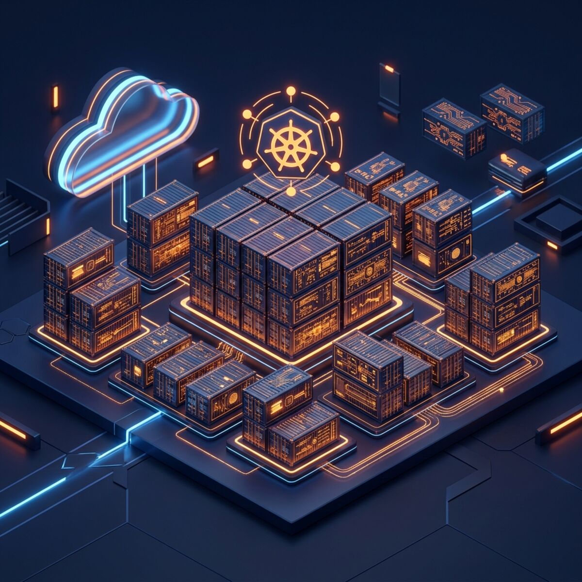 Cloud Containers & Kubernetes Visual