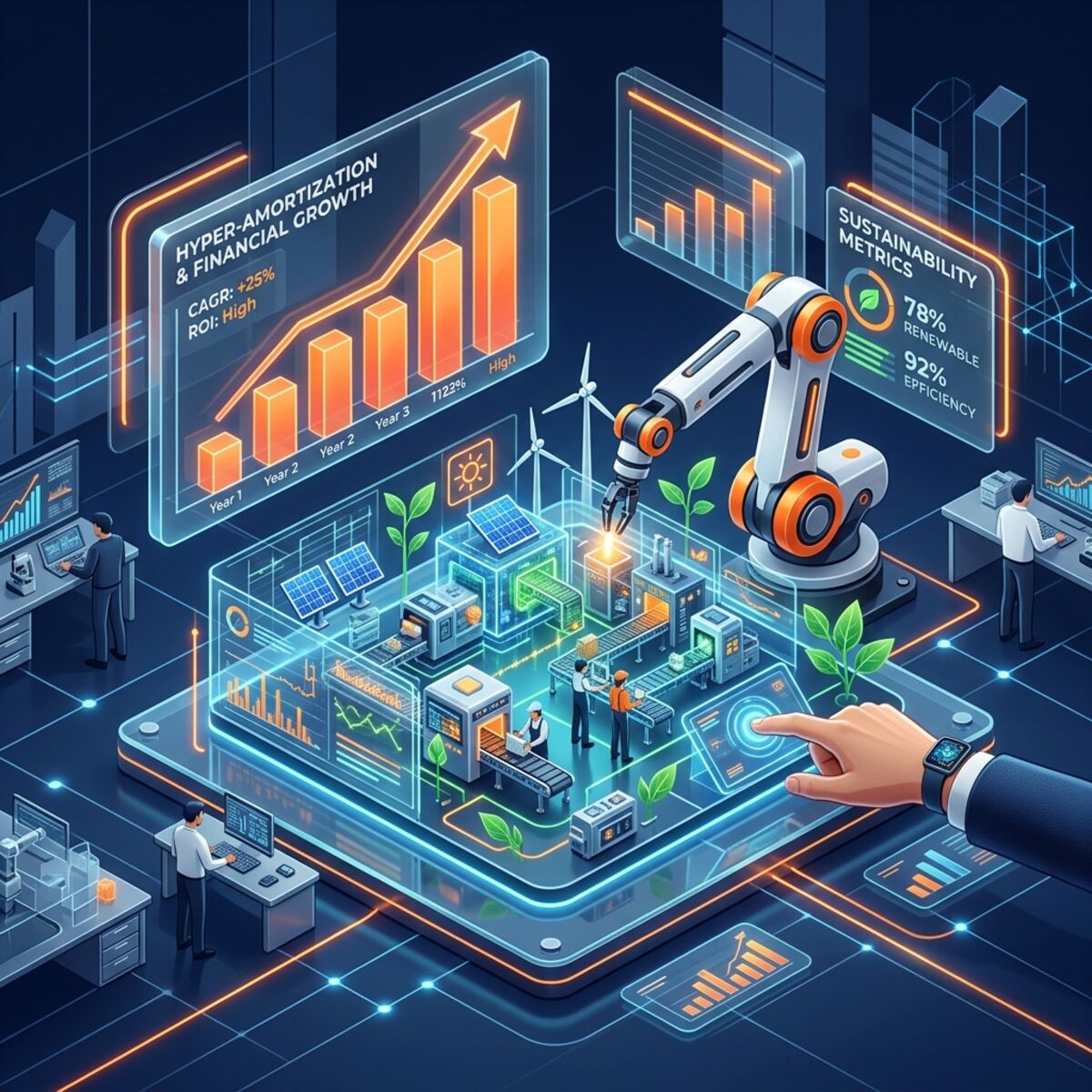 Industria 5.0 Collaboration, Sustainability and Hyper-amortization